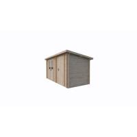 Domek drewniany - JEMIOŁUSZKA F 445x200 8,9 m2