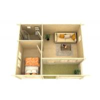 Dom drewniany - BIEGUS A 500x595 29,8 m2