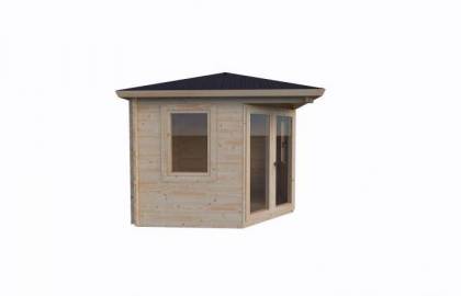 Dom drewniany - MAZUREK 1 440x300 12,6 m2