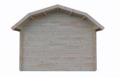 Dom drewniany - KOBUZ 370X445 16,5 m2