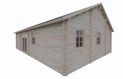 Dom drewniany - JUNKO 1020x700 71,4 m2