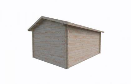 Garaż drewniany - JERZY 350x530 18,6 m2