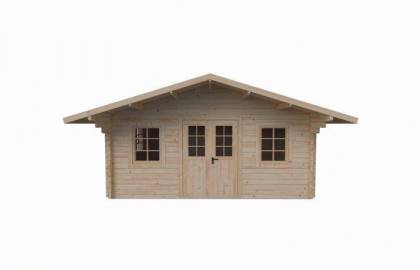 Dom drewniany - GRZEGORZ B 530x410 21,7 m2