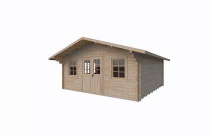 Dom drewniany - GRZEGORZ C 530x530 28 m2