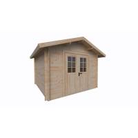 Domek drewniany - ANDRZEJ A 296x296 8,8 m2