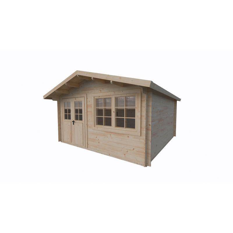 Domek drewniany - EKO 88 400x400 16 m2