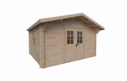 Domek drewniany - EKO 105 380x320 12,2 m2