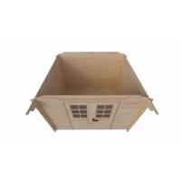 Domek drewniany - EKO 35 295x250 7,4 m2