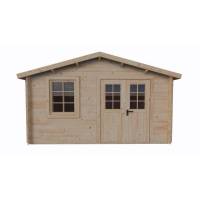 Domek drewniany - EKO 143 410x380 15,6 m2
