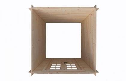 Domek drewniany - EKO 140 250x250 6,2 m2
