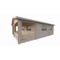 Dom drewniany - STOKROTKA 800x600 48 m2