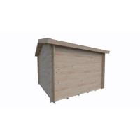 Dom drewniany - DUDEK A 300x300 9 m2