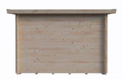 Dom drewniany - DUDEK B 300x300 9 m2
