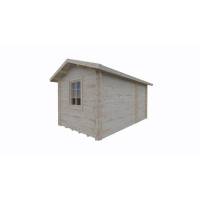 Domek drewniany - KAPTURKA 435x255 11,1 m2
