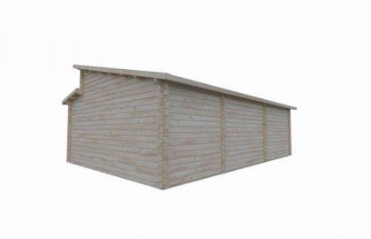 Garaż drewniany - DOMINIK 540x800 43,2 m2
