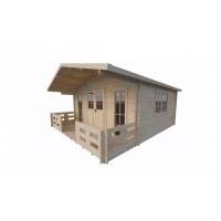 Dom drewniany - KACPER II 500x590 29,5 m2