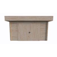 Garaż drewniany - MARCEL 420x890 37,4 m2