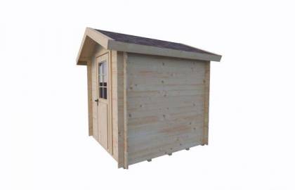 Domek drewniany - KOKOSZKA A 220x220 4,8 m2