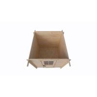 Domek drewniany - KOKOSZKA A 220x220 4,8 m2