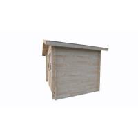 Domek drewniany - JERZYK B  280x 220 6,2 m2