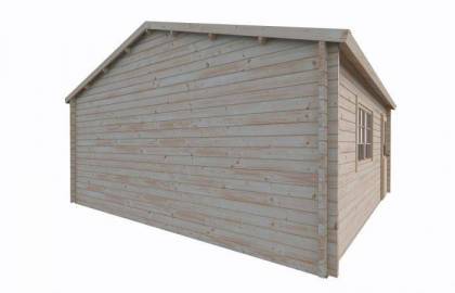 Garaż drewniany - JAN B 600x595 35,7 m2