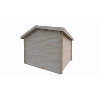 Domek drewniany - DUDEK C 330x360 11,9 m2