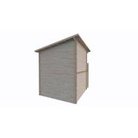 Dom drewniany - SEBASTIAN 500x400 40 m2