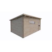 Garaż drewniany - MARIUSZ II 380x640 24,3 m2