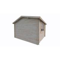 Domek drewniany - GABRYSIA 370x330 12,2 m2