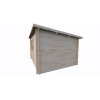 Domek drewniany - JEMIOŁUSZKA C 290x330 9,6 m2