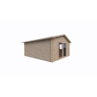 Dom drewniany - KUBA D 470x570 26,8 m2