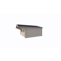 Dom drewniany - MARCIN C 500x445 22,3 m2
