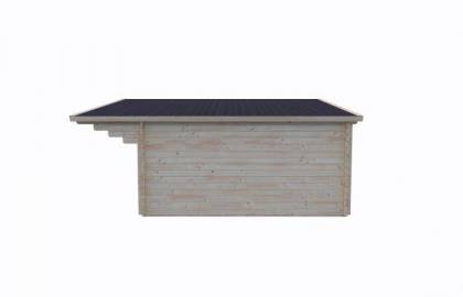 Dom drewniany - MARCIN C 500x445 22,3 m2
