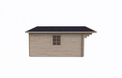 Dom drewniany - MARCIN B 446x446 19,9 m2
