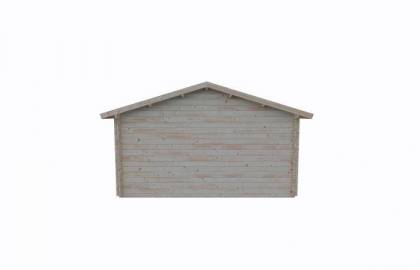 Dom drewniany - MARCIN B 446x446 19,9 m2