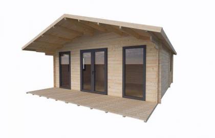 Dom drewniany - MADURA 45 m2