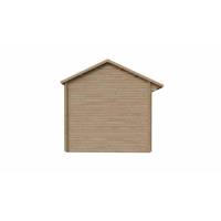 Drewniana stajnia - BOKS ONE 14,3 m2