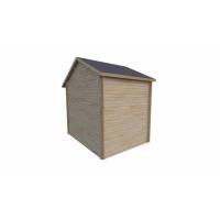 Drewniana stajnia - BOKS ONE 14,3 m2