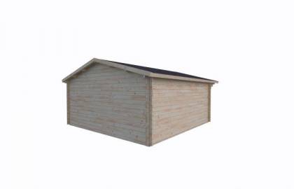 Dom drewniany- MARCIN D 500x500 25 m2