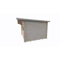 Domek drewniany - KOWALIK B 320x250 8 m2