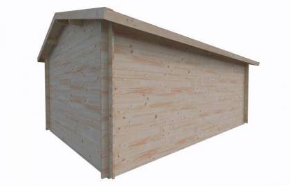 Garaż drewniany - IRENEUSZ 350X530 18,6 m2