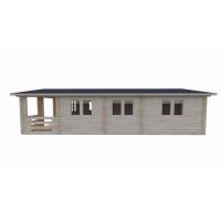 Dom drewniany - PATRYCJA 1020x520 53m2