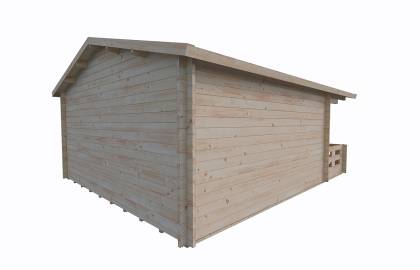 Dom drewniany - KACPER 500x590 29,5 m2