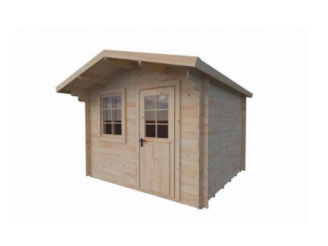 Domek drewniany - KOWALIK D 320x380 12,2 m2