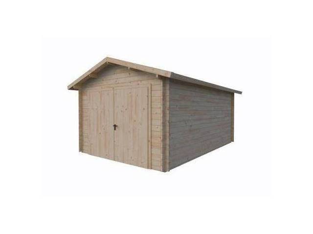 Garaż drewniany - JERZY 350x530 18,6 m2