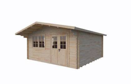 Dom drewniany - MODRASZKA D 500x500 25 m2