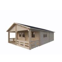 Dom drewniany – USZATKA B 595x846 64,1 m2