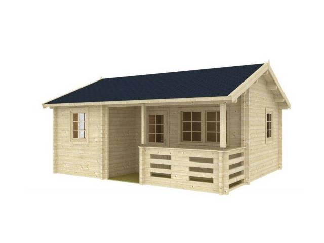 Dom drewniany - BIEGUS A 500x595 29,8 m2