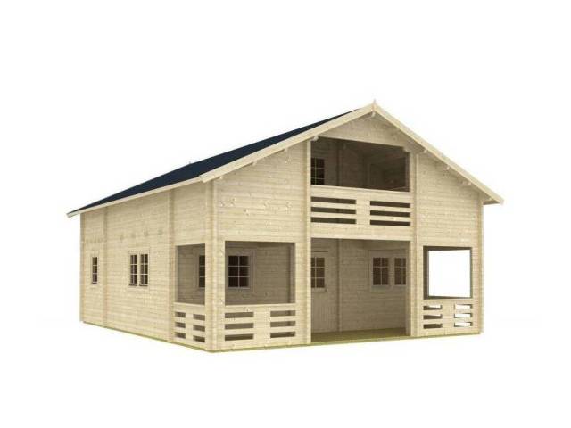 Dom drewniany - FAMILY 795x970 154,2 m2