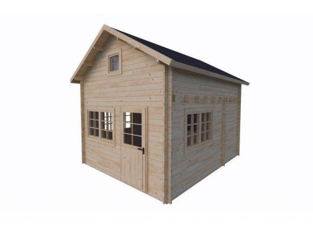 Dom drewniany - FILIP III MAX 400x500 40m2